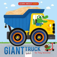 Image of Giant truck to tiny scooter