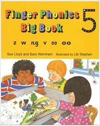 Image of Finger phonics big books 5 : z w ng v oo oo