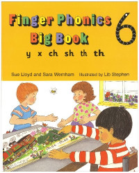 Image of Finger phonics big books 6 : y x ch sh th th