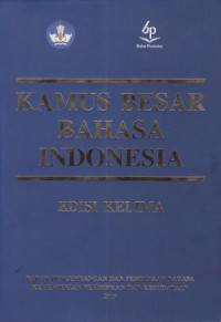 Image of Kamus besar bahasa indonesia edisi kelima