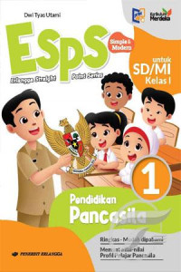 Image of Esps erlangga pendidikan pancasila kurikulum merdeka kelas 1