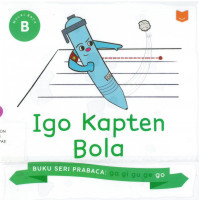 Image of Seri prabaca go: igo kapten bola