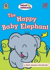 Image of The happy baby elephant