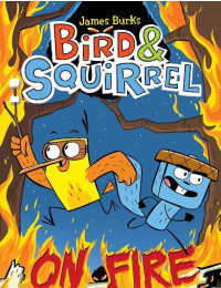 Image of Bird & squirrel : on fire