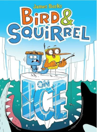 Image of Bird & squirrel : on ice