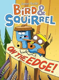Image of Bird & squirrel : on the edge