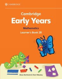 Image of Cambridge early years mathematics learner book 2B
