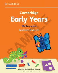Image of Cambridge early years mathematics learner book 2C