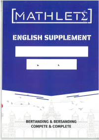 Image of Mathlete english supplement grade 4