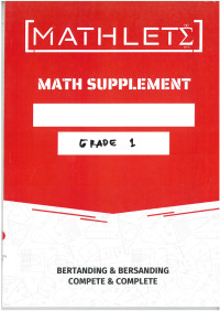 Image of Mathlete math supplement grade 1
