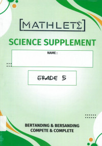 Image of Mathlete science suplement grade 5