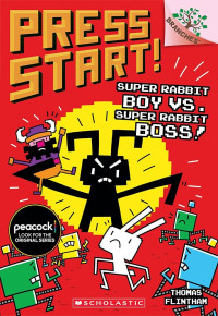 Image of Super rabbit boy vs. super rabbit boss!