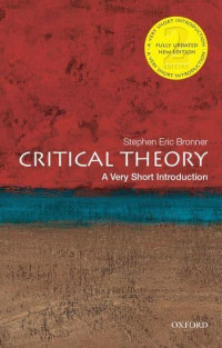 Image of Critical theory: a very short introduction