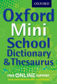 Image of Oxford mini school dictionary & thesaurus