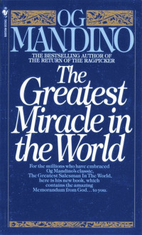 Image of The greatest miracle in the world