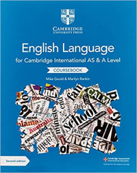 Image of English language for cambridge international as & a level coursebook