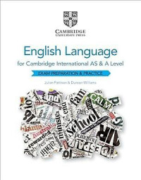 Image of English language for cambridge international as & a level: exam preparation & practice
