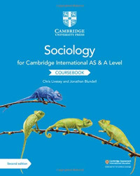 Image of Sociology for cambridge international as & a level coursebook: second edition