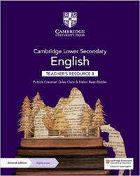 Image of Cambridge lower secondary english: teacher's resource 8