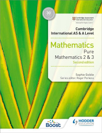 Image of Cambridge international as & a level mathematics pure mathematics 2 & 3