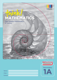 Image of Think! mathematics secondary workbook 1a (8th edition)