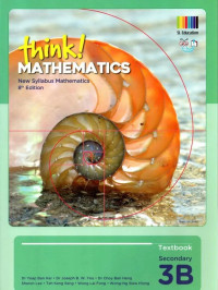 Image of Think! mathematics secondary textbook 3B