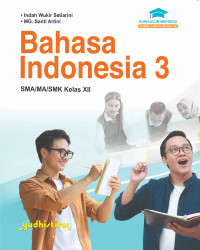 Image of Bahasa indonesia 3 sma/ma/smk kelas xii